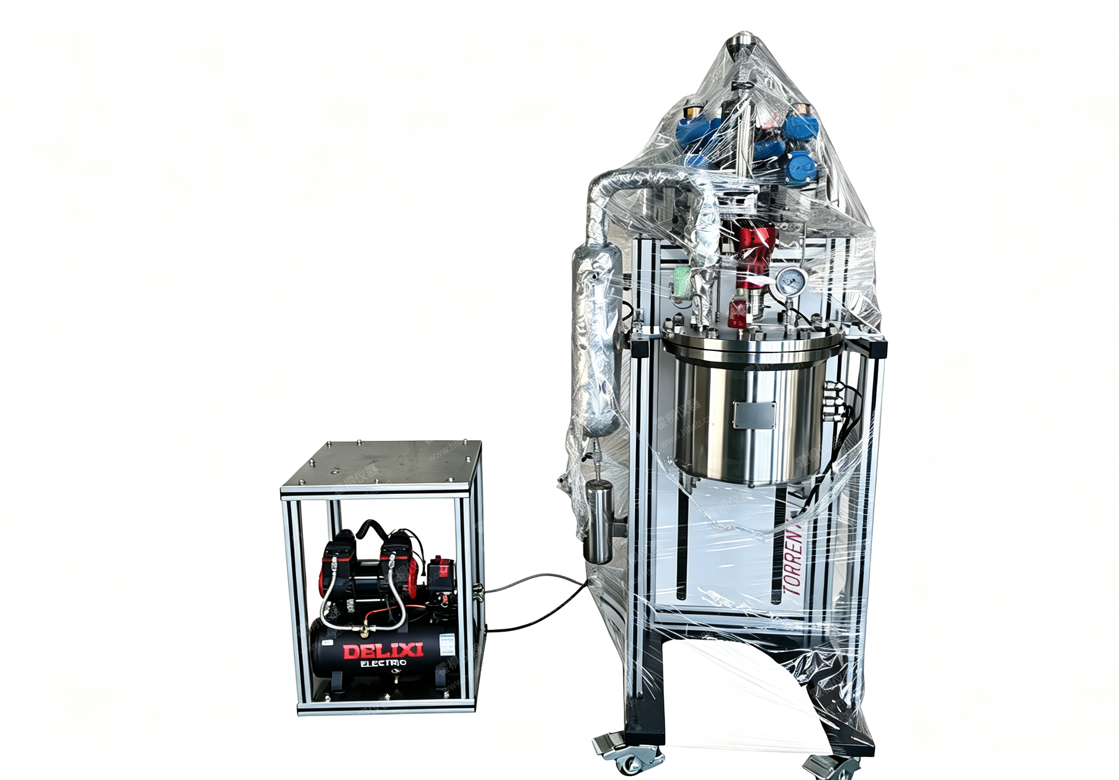 搅拌、称重二合一碳化反应釜 - 上海霍桐实验仪器有限公司出品实验室设备
