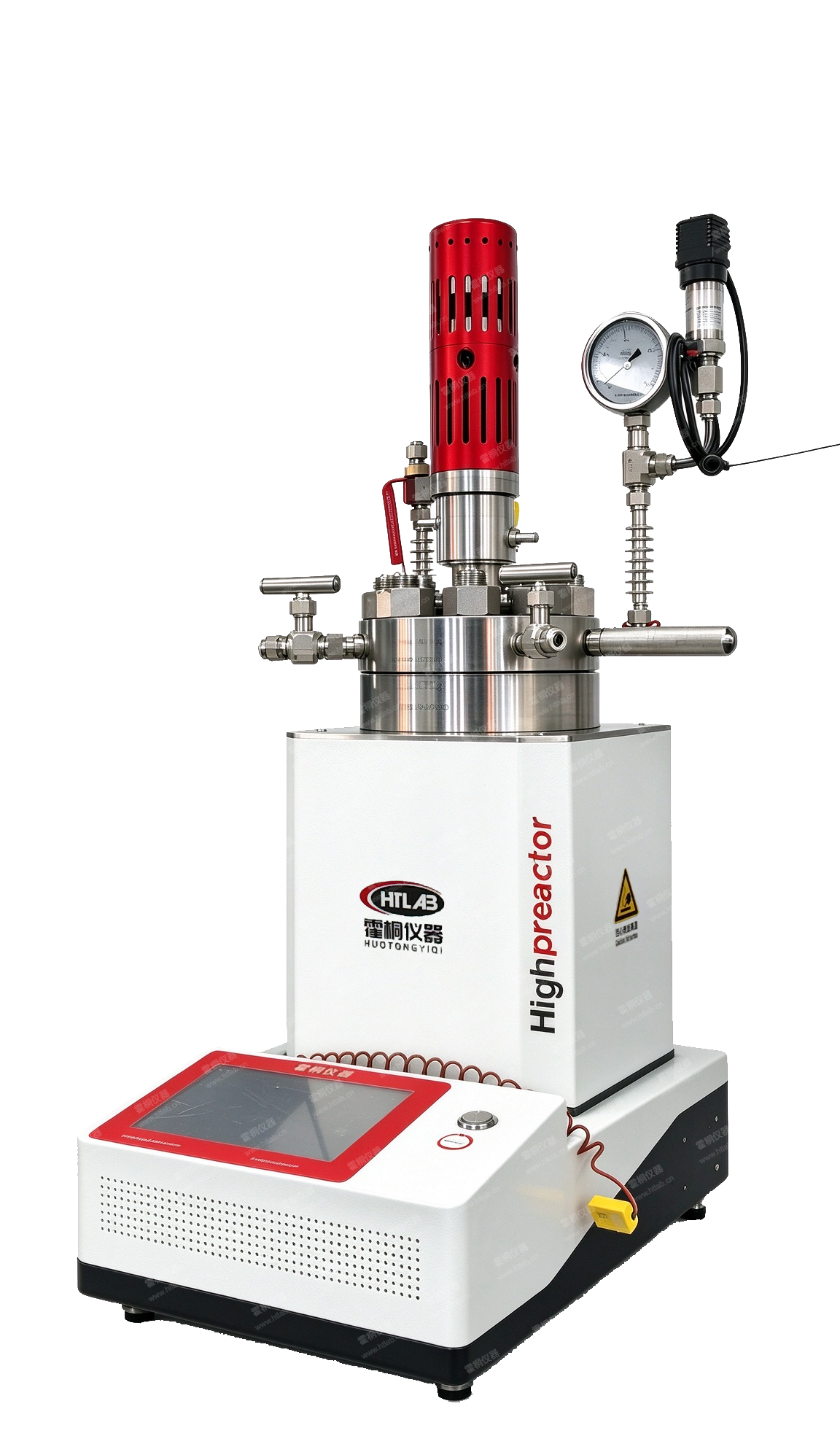 法兰机械搅反应釜 - 上海霍桐实验仪器有限公司出品实验室设备